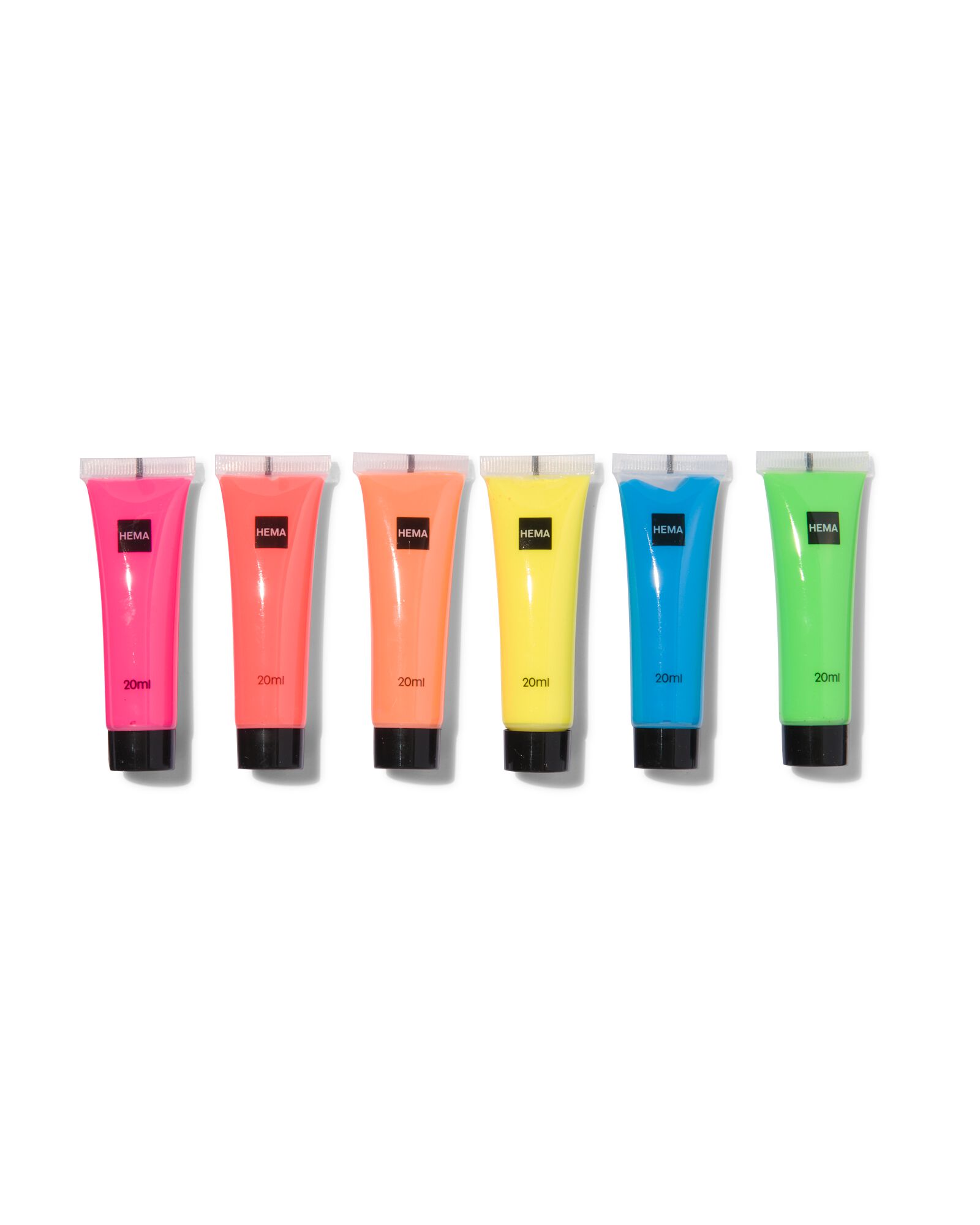 acrylverf neon 6x20ml - 60720098 - HEMA