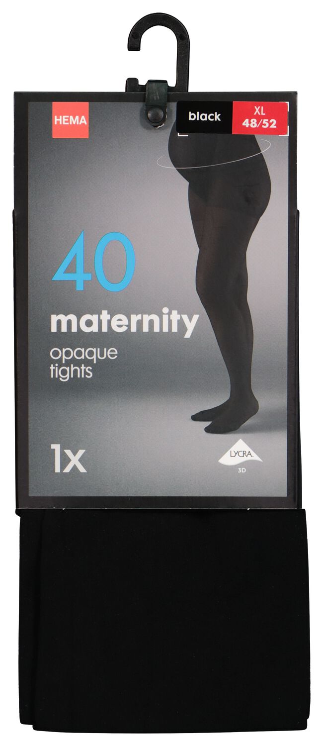 zwangerschapspanty 40denier zwart