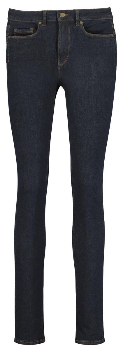 dames jeans - shaping skinny fit donkerblauw 42 - 36331174 - HEMA