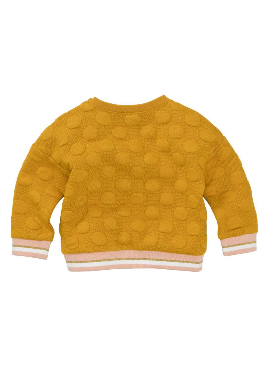 babysweater geel - 1000011361 - HEMA