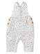 newborn jumpsuit grijsmelange grijsmelange - 1000008453 - HEMA