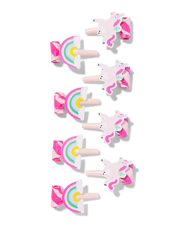 roltongen regenboog - 8 stuks - 14250102 - HEMA