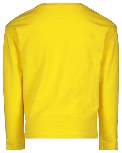 kinder t-shirt geel 98/104 - 30820654 - HEMA