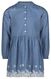 kinderjurk broderie denim 122/128 - 30850877 - HEMA