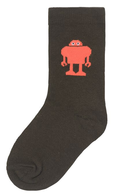 kinder sokken met katoen - 5 paar - 4360063 - HEMA