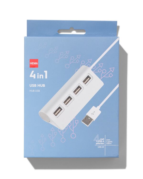 USB 2.0 hub - 39630104 - HEMA
