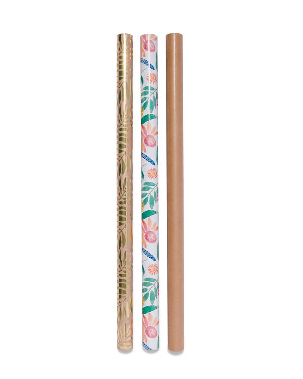 cadeaupapier 200x70 - 3 rol - 14700493 - HEMA