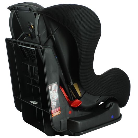 autostoel baby 0-25kg zwart/witte stip - 41700005 - HEMA
