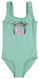kinderbadpak rib mintgroen 122/128 - 22220806 - HEMA