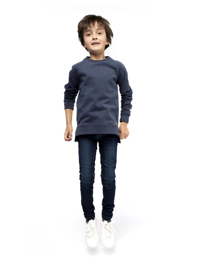 kindersweater blauw - 1000017263 - HEMA