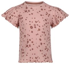 kinder t-shirt wafel roze roze - 1000027626 - HEMA