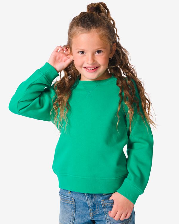 kindersweater  groen groen - 30835909GREEN - HEMA