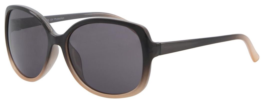 dames zonnebril zwart/roze - 12500172 - HEMA