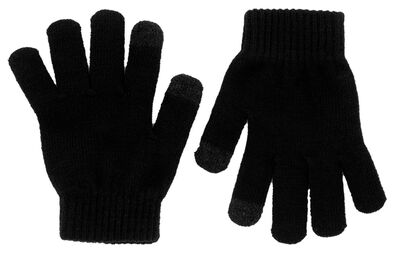 kinder handschoenen met touchscreen gebreid - 2 paar - 16711531 - HEMA