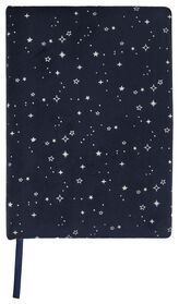 notitieboek A5 met glitter sterren - 14183084 - HEMA