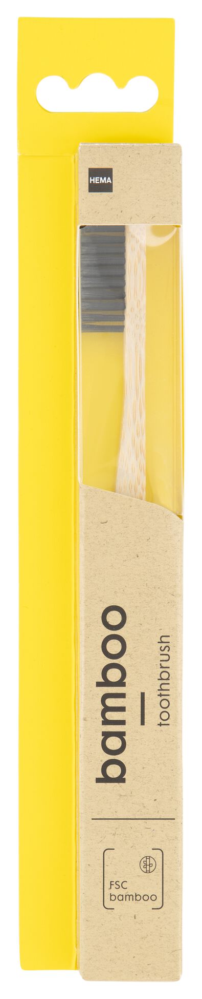 tandenborstel bamboe soft - 11141040 - HEMA