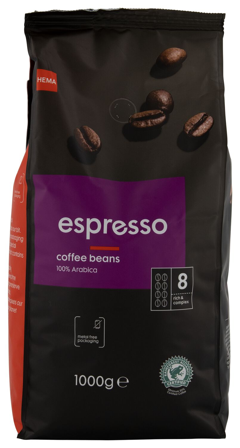 HEMA Koffiebonen Espresso 1000 Gram