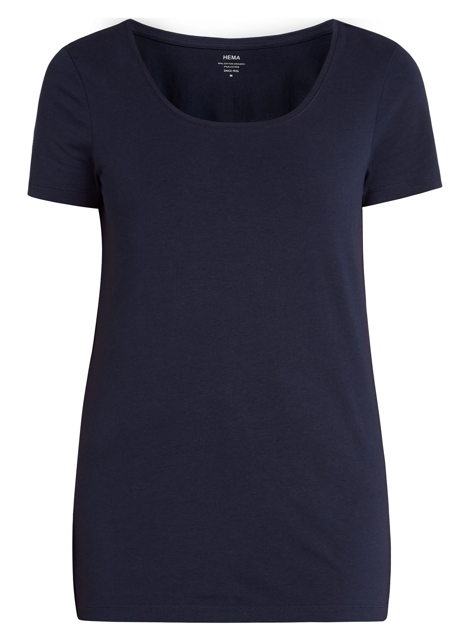 Image of HEMA Dames T-shirt Donkerblauw (donkerblauw)