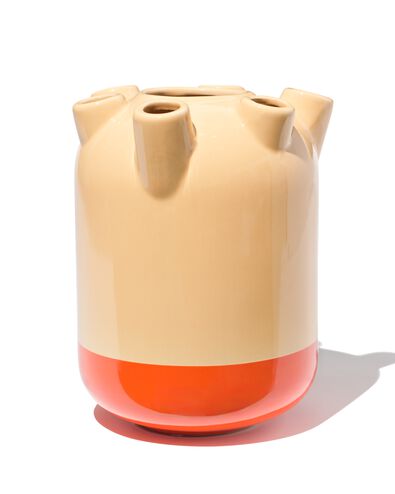 tulpenvaas Ø18.5x22cm perzik - 13324165 - HEMA