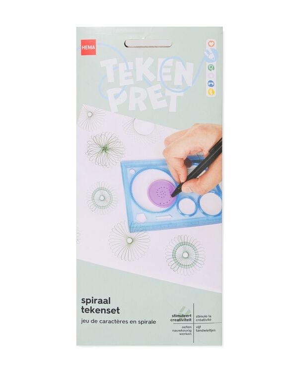 spiraal tekenset - 15900442 - HEMA