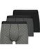 3-pak herenboxers kort zwart zwart - 1000015710 - HEMA