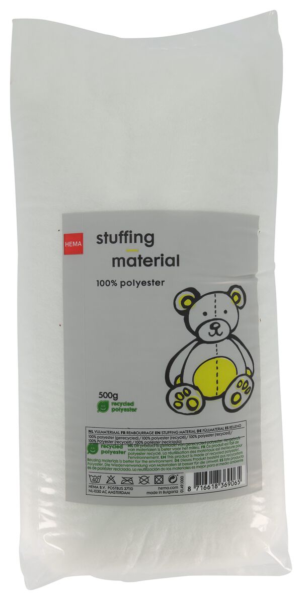 vulmateriaal 500gr polyester - 1491000 - HEMA