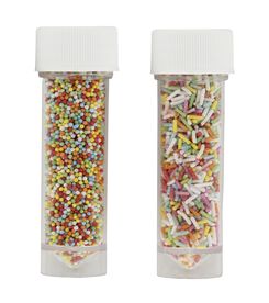 strooiselmix musker en sprinkles - 2 stuks - 10250056 - HEMA