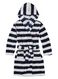 kinderbadjas blauw blauw - 1000011547 - HEMA