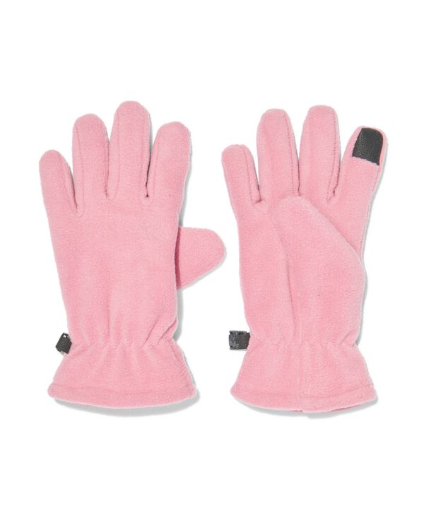 kinder handschoenen met touchscreen roze roze - 16731030PINK - HEMA