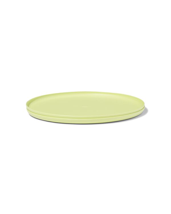 bordje Ø20cm lichtgroen - 41840238 - HEMA