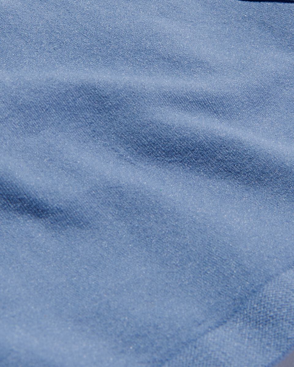 dames string naadloos micro blauw - 1000030330 - HEMA