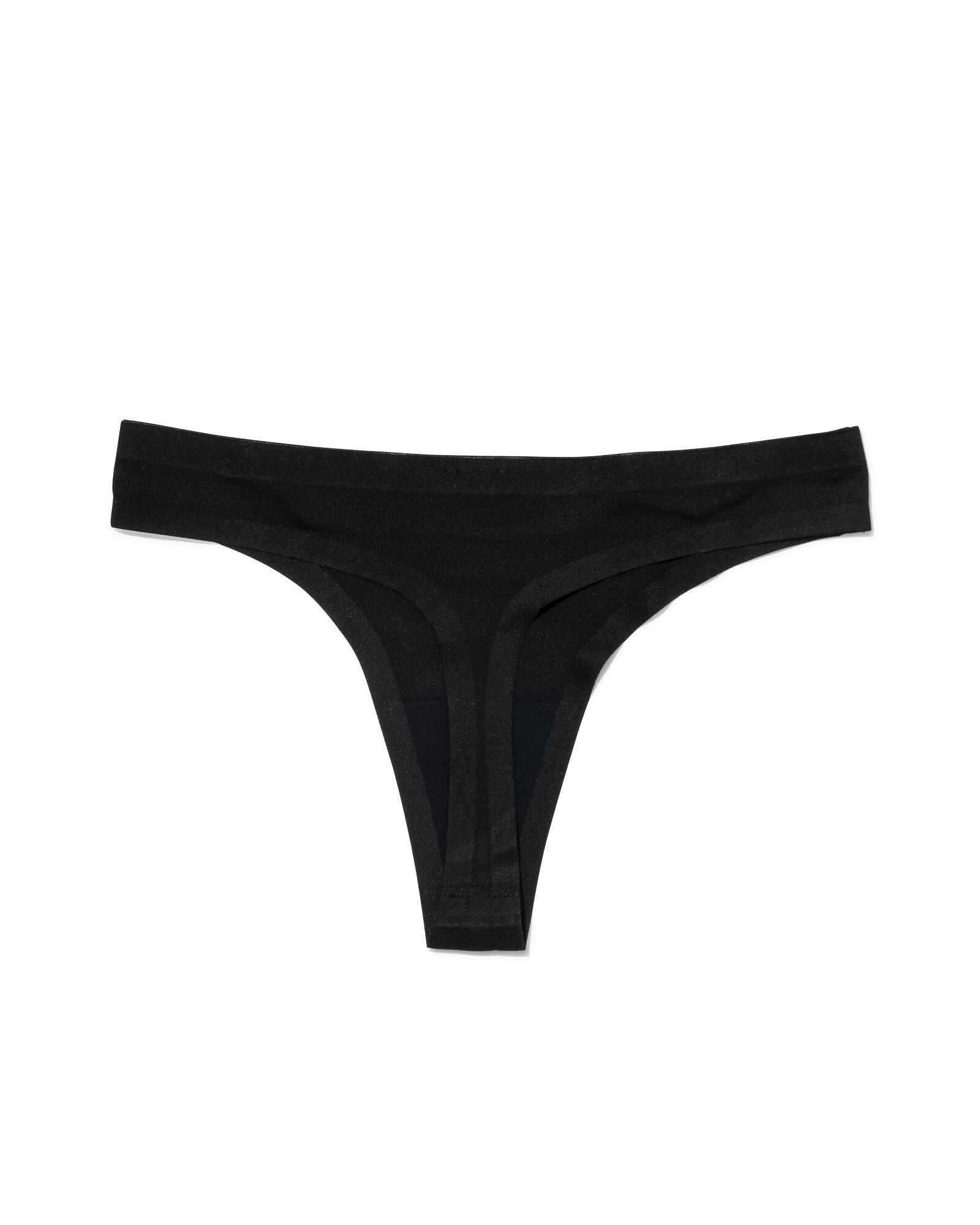 damesstring second skin micro zwart XS - 19611040 - HEMA