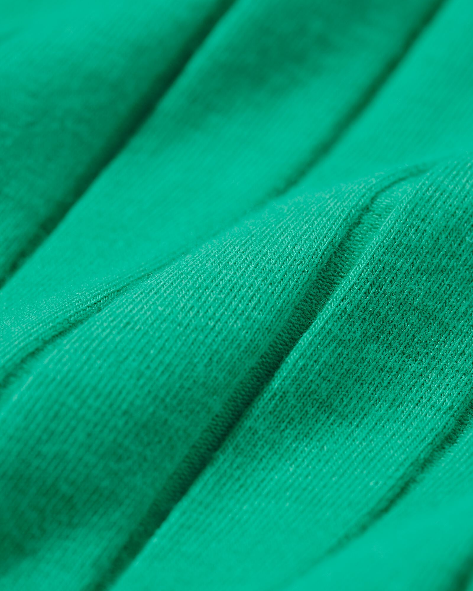 kinder t-shirt met ribbels groen groen - 30832036GREEN - HEMA