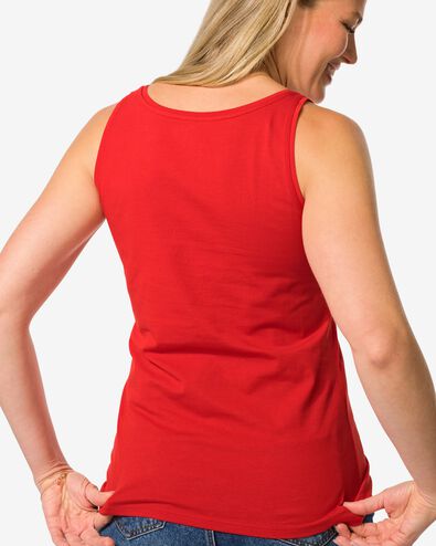 damessinglet Carry rood rood - 36330080RED - HEMA