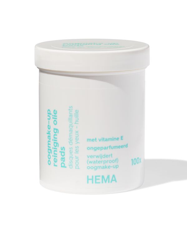oogmake up reinigings pads - 17830006 - HEMA