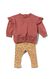 baby kledingset legging en sweater roze - 1000029733 - HEMA