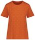 dames t-shirt oranje - 1000019579 - HEMA