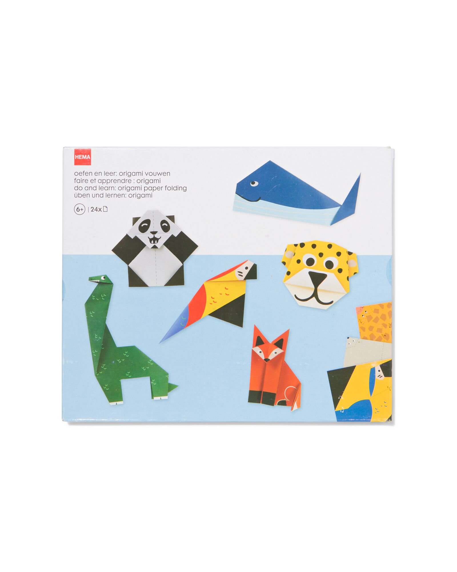oefen en leer: origami vouwen - 15920130 - HEMA