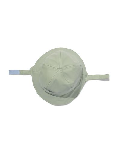 kinder buckethat waterafstotend groen mintgroen 98/116 - 18430127 - HEMA