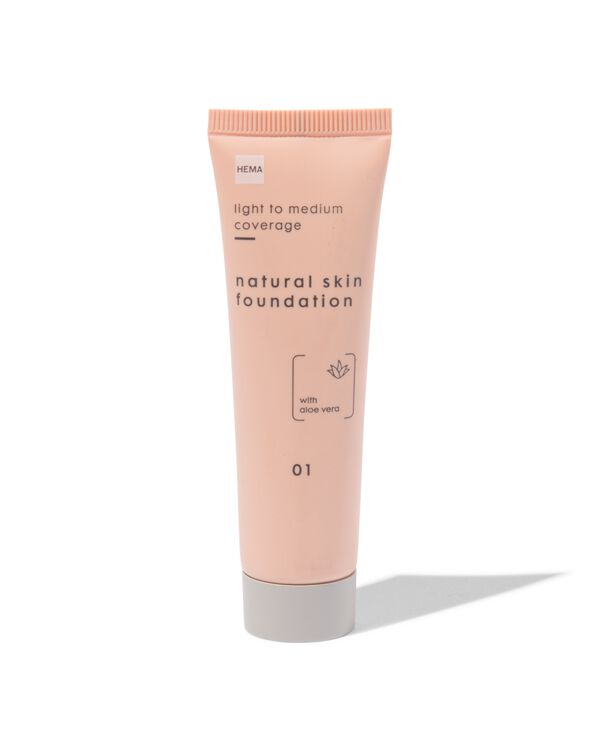 foundation natural skin 01 - 11290321 - HEMA