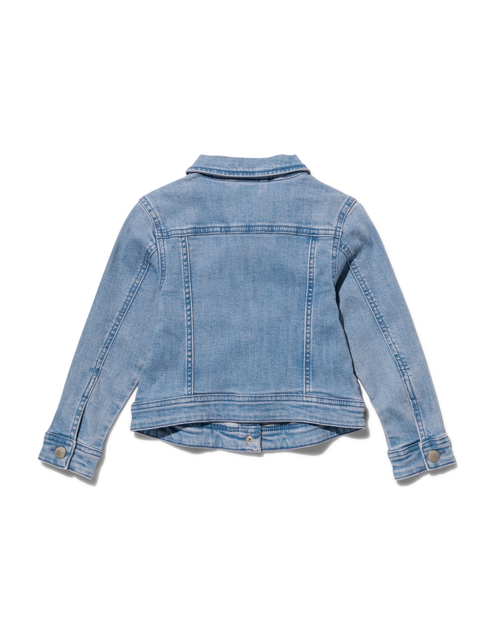 kinder spijkerjack denim lichtblauw - 1000030003 - HEMA
