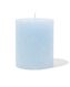 rustieke kaarsen lichtblauw lichtblauw - 1000031629 - HEMA