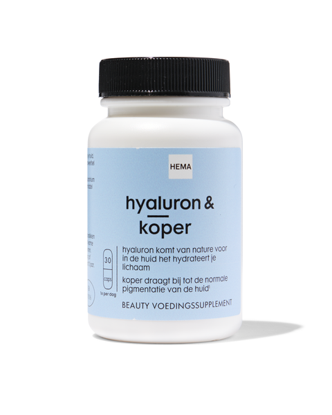 hyaluron & koper - 30 stuks - 11403007 - HEMA
