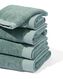 handdoek 50x100 hotelkwaliteit extra zacht groenblauw zeegroen handdoek 50 x 100 - 5284608 - HEMA