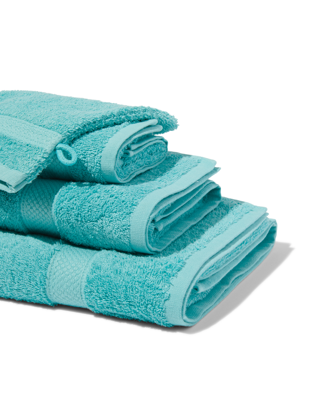 HEMA Handdoeken - Zware Kwaliteit Felblauw (felblauw)