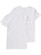 2-pak heren t-shirt naadloos wit XL - 19184514 - HEMA