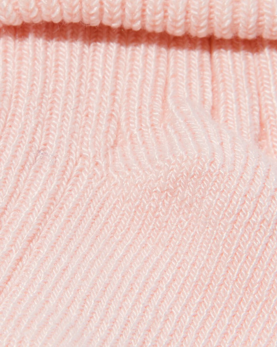 baby sokken met bamboe - 5 paar roze roze - 1000030368 - HEMA