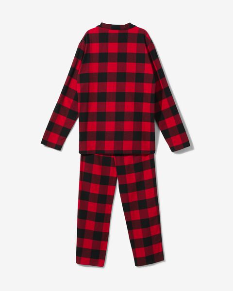 pyjama voor volwassenen flanel War Child rood - 1000029531 - HEMA