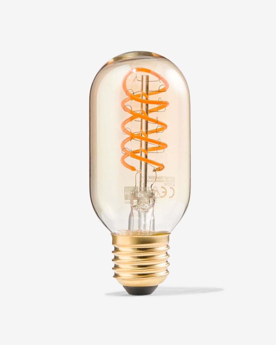 analyseren Scarp Brig LED lamp 4W 200 lm buis goud - HEMA