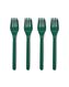 vorken melamine groen - 4 stuks - 41830032 - HEMA